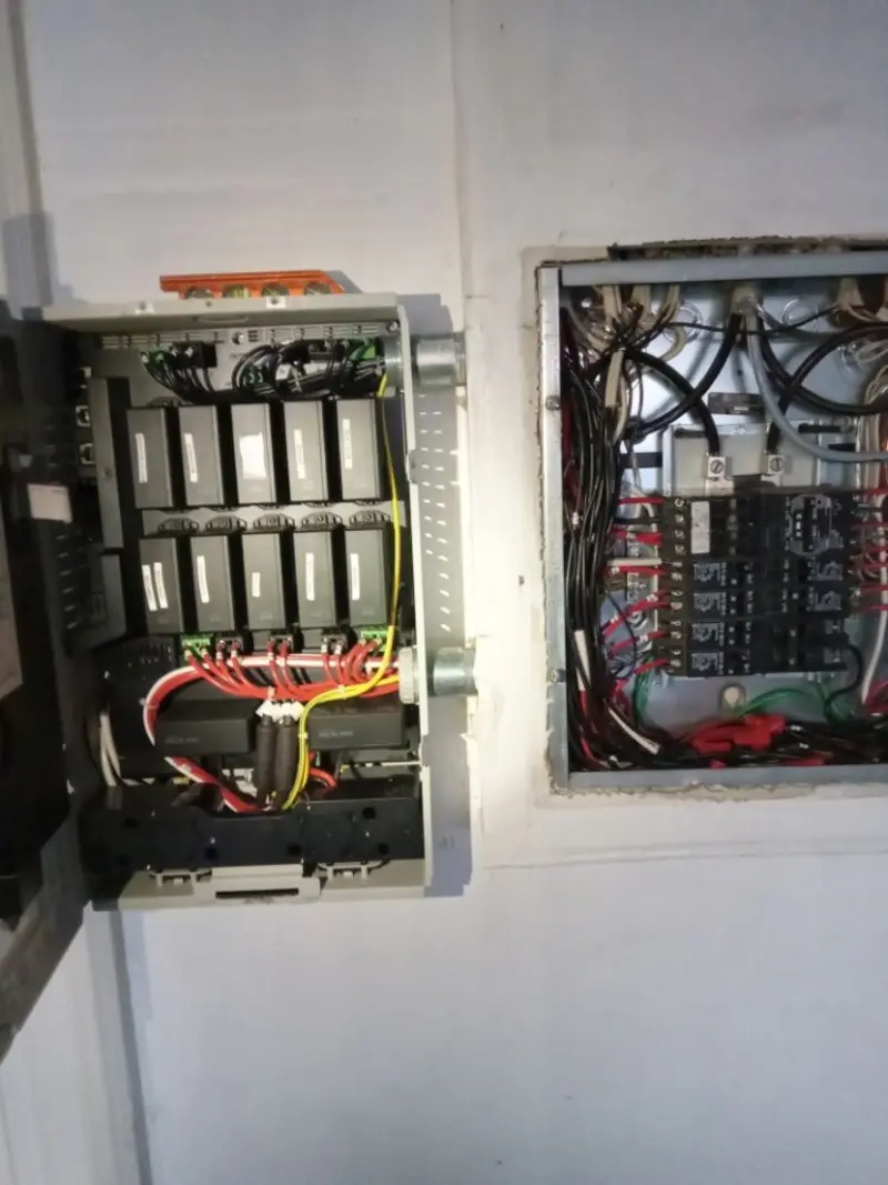 Electrical panel upgrade completed for Indoor Lighting Installation in Mamaroneck